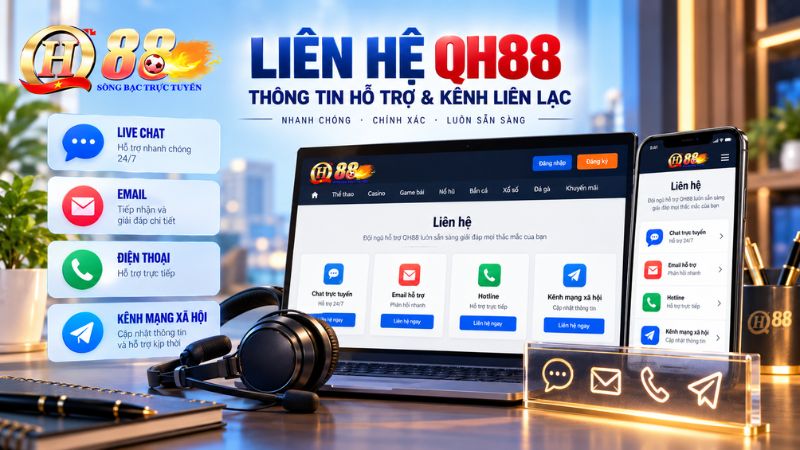 Liên Hệ QH88 – Email, Điện Thoại & Thông Tin Hỗ Trợ